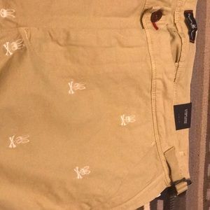 Men’s Psycho Bunny shorts khaki size 36
